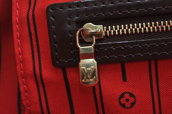 Authentic Louis Vuitton Damier Neverfull MM Shoulder Tote Bag N51105 LV 6652I