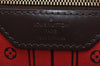 Authentic Louis Vuitton Damier Neverfull MM Shoulder Tote Bag N51105 LV 6652I