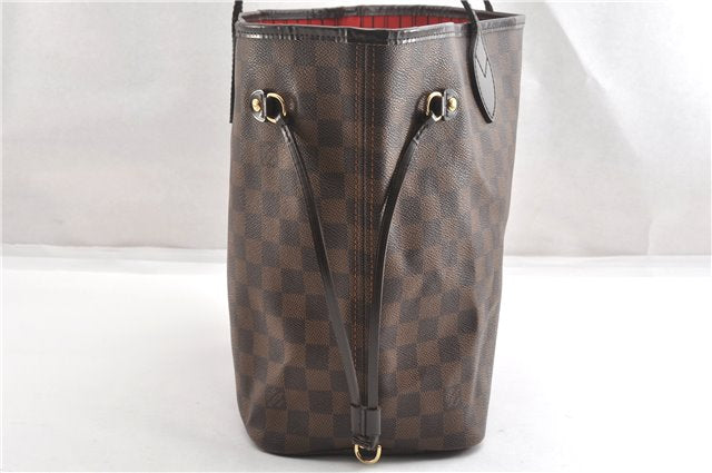 Authentic Louis Vuitton Damier Neverfull MM Shoulder Tote Bag N51105 LV 6676F