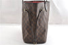 Authentic Louis Vuitton Damier Neverfull MM Shoulder Tote Bag N51105 LV 6676F