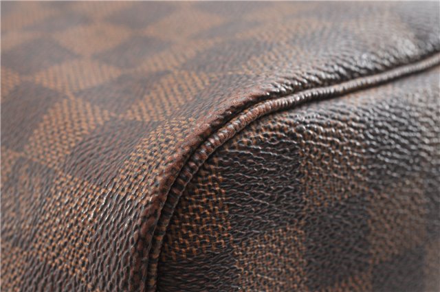 Authentic Louis Vuitton Damier Neverfull MM Shoulder Tote Bag N51105 LV 6676F