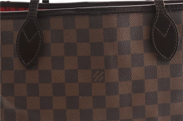 Authentic Louis Vuitton Damier Neverfull MM Shoulder Tote Bag N51105 LV 6676F