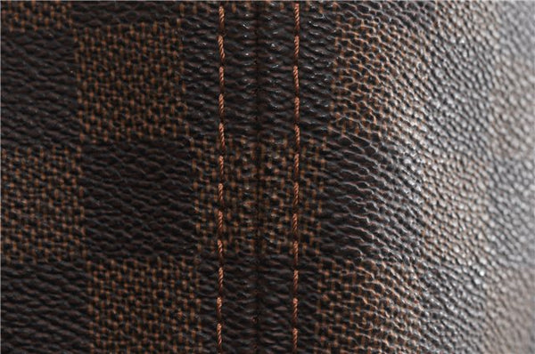 Authentic Louis Vuitton Damier Neverfull MM Shoulder Tote Bag N51105 LV 6676F