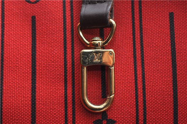 Authentic Louis Vuitton Damier Neverfull MM Shoulder Tote Bag N51105 LV 6676F