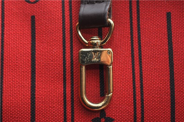 Authentic Louis Vuitton Damier Neverfull MM Shoulder Tote Bag N51105 LV 6676F