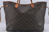 Authentic Louis Vuitton Monogram Neverfull GM Tote Bag M40157 LV 6693D