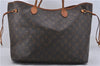 Authentic Louis Vuitton Monogram Neverfull GM Tote Bag M40157 LV 6693D