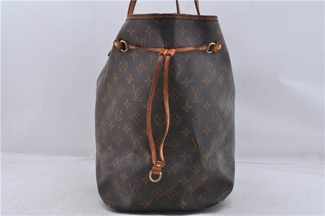Authentic Louis Vuitton Monogram Neverfull GM Tote Bag M40157 LV 6693D