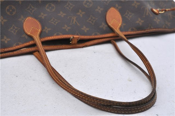 Authentic Louis Vuitton Monogram Neverfull GM Tote Bag M40157 LV 6693D