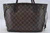 Authentic Louis Vuitton Damier Neverfull PM Shoulder Tote Bag N51109 LV 6762E