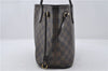Authentic Louis Vuitton Damier Neverfull PM Shoulder Tote Bag N51109 LV 6762E