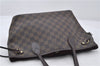 Authentic Louis Vuitton Damier Neverfull PM Shoulder Tote Bag N51109 LV 6762E