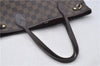 Authentic Louis Vuitton Damier Neverfull PM Shoulder Tote Bag N51109 LV 6762E