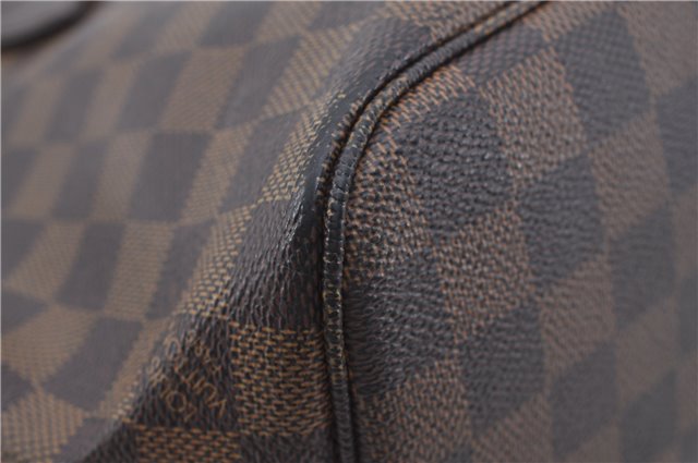 Authentic Louis Vuitton Damier Neverfull PM Shoulder Tote Bag N51109 LV 6762E