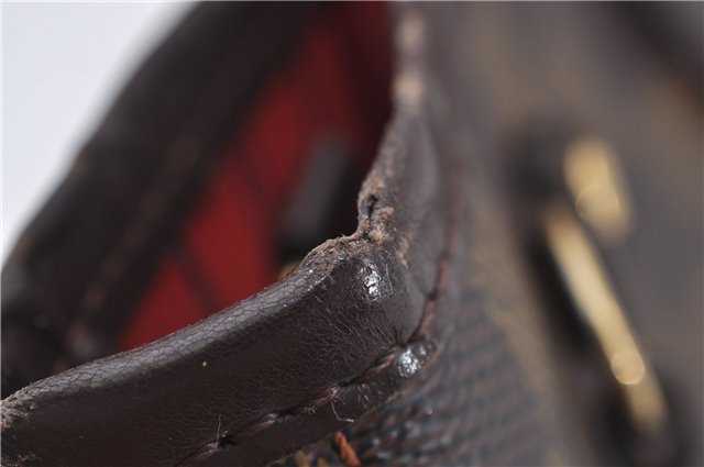 Authentic Louis Vuitton Damier Neverfull PM Shoulder Tote Bag N51109 LV 6762E