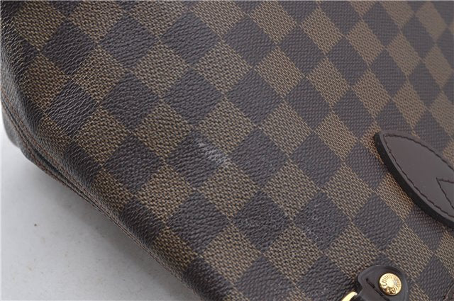 Authentic Louis Vuitton Damier Neverfull PM Shoulder Tote Bag N51109 LV 6762E