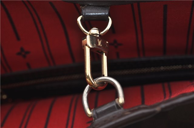 Authentic Louis Vuitton Damier Neverfull PM Shoulder Tote Bag N51109 LV 6762E