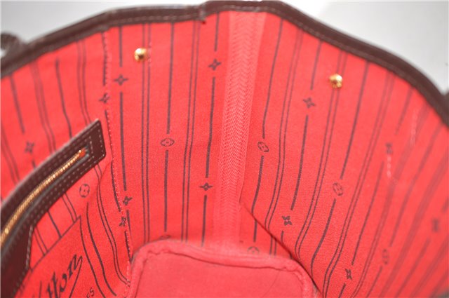 Authentic Louis Vuitton Damier Neverfull PM Shoulder Tote Bag N51109 LV 6762E