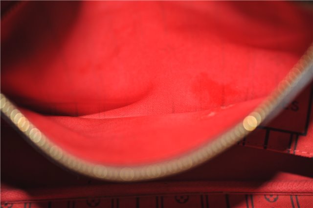 Authentic Louis Vuitton Damier Neverfull PM Shoulder Tote Bag N51109 LV 6762E