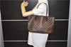 Authentic Louis Vuitton Damier Neverfull PM Shoulder Tote Bag N51109 LV 6762E
