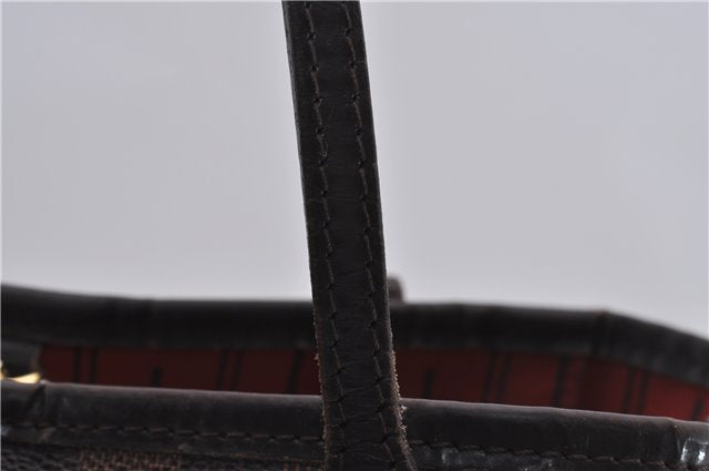 Authentic Louis Vuitton Damier Neverfull PM Tote Bag N51109 LV 6820D