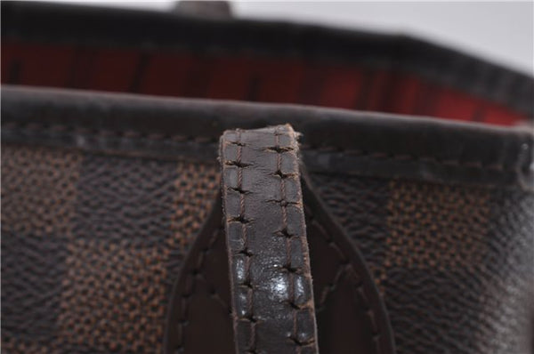 Authentic Louis Vuitton Damier Neverfull PM Tote Bag N51109 LV 6820D