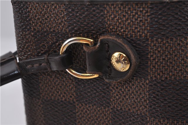 Authentic Louis Vuitton Damier Neverfull PM Tote Bag N51109 LV 6820D