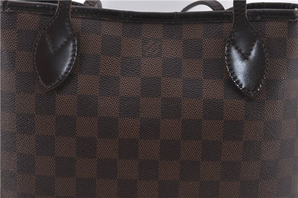 Authentic Louis Vuitton Damier Neverfull PM Tote Bag N51109 LV 6820D