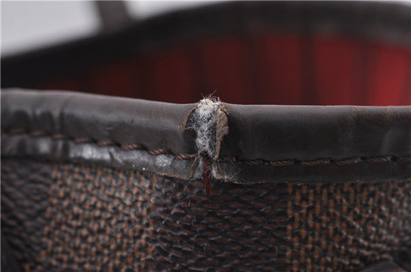 Authentic Louis Vuitton Damier Neverfull PM Tote Bag N51109 LV 6820D