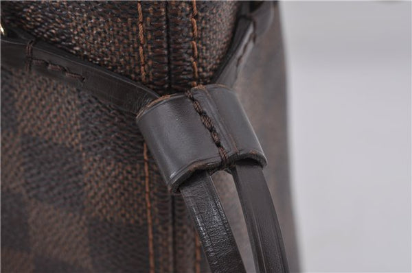 Authentic Louis Vuitton Damier Neverfull PM Tote Bag N51109 LV 6820D