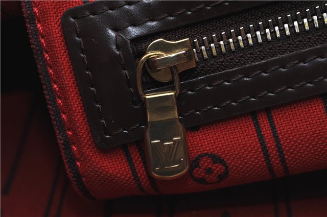 Authentic Louis Vuitton Damier Neverfull PM Tote Bag N51109 LV 6820D