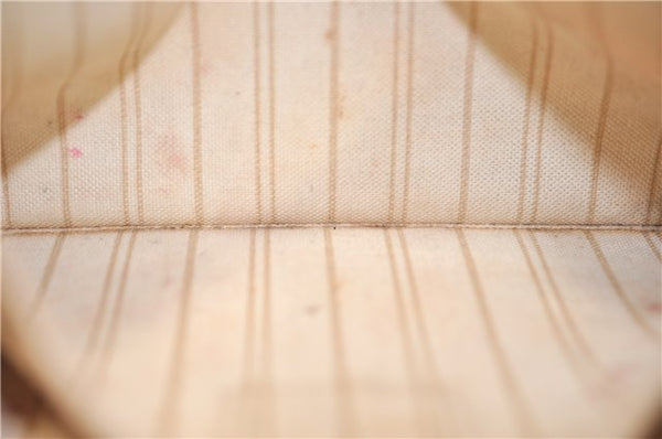 Authentic Louis Vuitton Damier Azur Neverfull Pouch Purse Clutch LV 6964D