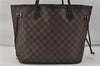 Authentic Louis Vuitton Damier Neverfull MM Shoulder Tote Bag N51105 LV 6991D