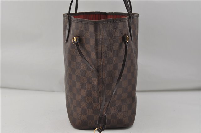 Authentic Louis Vuitton Damier Neverfull MM Shoulder Tote Bag N51105 LV 6991D