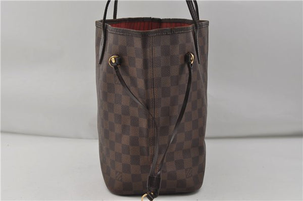 Authentic Louis Vuitton Damier Neverfull MM Shoulder Tote Bag N51105 LV 6991D