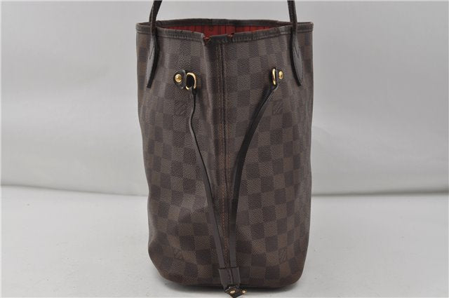 Authentic Louis Vuitton Damier Neverfull MM Shoulder Tote Bag N51105 LV 6991D