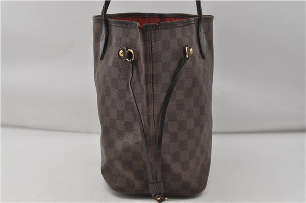 Authentic Louis Vuitton Damier Neverfull MM Shoulder Tote Bag N51105 LV 6991D