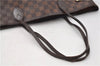 Authentic Louis Vuitton Damier Neverfull MM Shoulder Tote Bag N51105 LV 6991D
