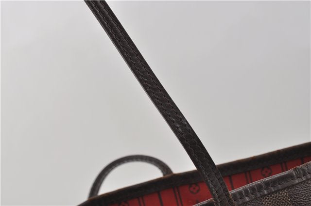 Authentic Louis Vuitton Damier Neverfull MM Shoulder Tote Bag N51105 LV 6991D