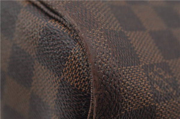 Authentic Louis Vuitton Damier Neverfull MM Shoulder Tote Bag N51105 LV 6991D