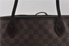 Authentic Louis Vuitton Damier Neverfull MM Shoulder Tote Bag N51105 LV 6991D