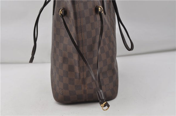 Authentic Louis Vuitton Damier Neverfull MM Shoulder Tote Bag N51105 LV 6991D