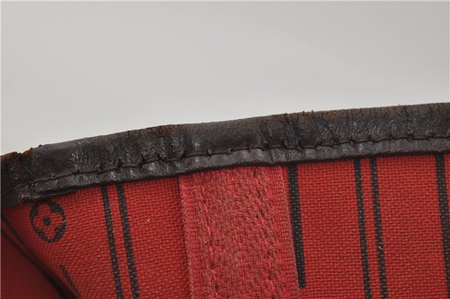 Authentic Louis Vuitton Damier Neverfull MM Shoulder Tote Bag N51105 LV 6991D