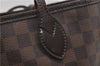 Authentic Louis Vuitton Damier Neverfull MM Shoulder Tote Bag N51105 LV 6991D