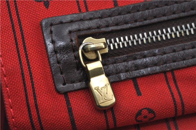 Authentic Louis Vuitton Damier Neverfull MM Shoulder Tote Bag N51105 LV 6991D