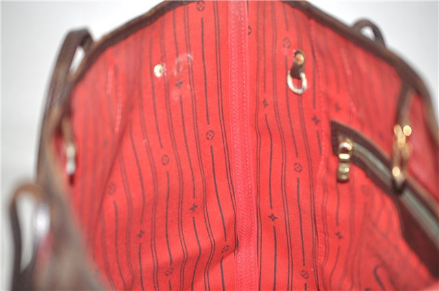 Authentic Louis Vuitton Damier Neverfull MM Shoulder Tote Bag N51105 LV 6991D