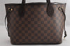 Authentic Louis Vuitton Damier Neverfull PM Shoulder Tote Bag N51109 LV 7011I