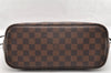 Authentic Louis Vuitton Damier Neverfull PM Shoulder Tote Bag N51109 LV 7011I