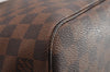 Authentic Louis Vuitton Damier Neverfull PM Shoulder Tote Bag N51109 LV 7011I