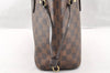 Authentic Louis Vuitton Damier Neverfull PM Shoulder Tote Bag N51109 LV 7011I